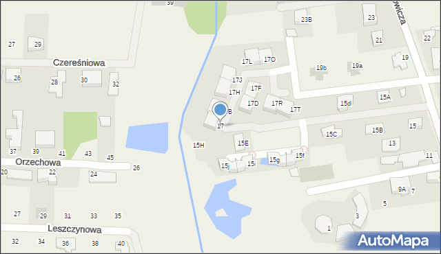 Lipków, Jakubowicza Józefa Paschalisa, 17, mapa Lipków