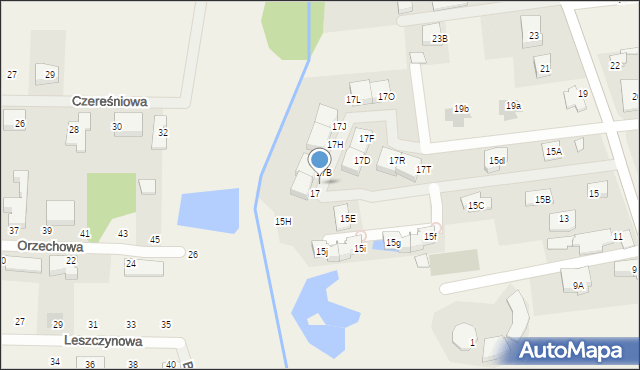 Lipków, Jakubowicza Józefa Paschalisa, 17A, mapa Lipków