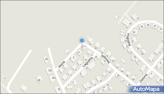 Lubań, Jasna, 12, mapa Lubań