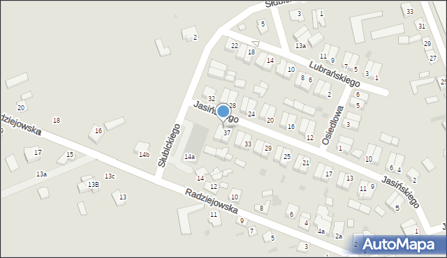 Lubraniec, Jasińskiego Jakuba, gen., 39, mapa Lubraniec