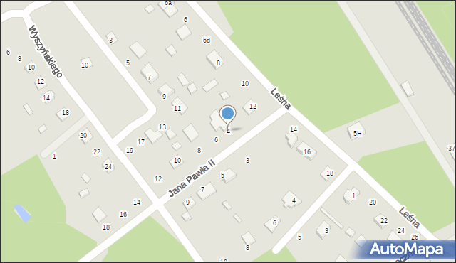 Lubycza Królewska, Jana Pawła II, 4, mapa Lubycza Królewska