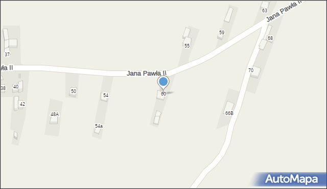 Maruszyna, Jana Pawła II, 60, mapa Maruszyna