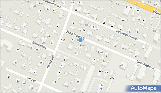 Mińsk Mazowiecki, Jana Pawła II, 2, mapa Mińsk Mazowiecki