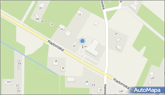 Mleczków, Jana Pawła II, 8, mapa Mleczków