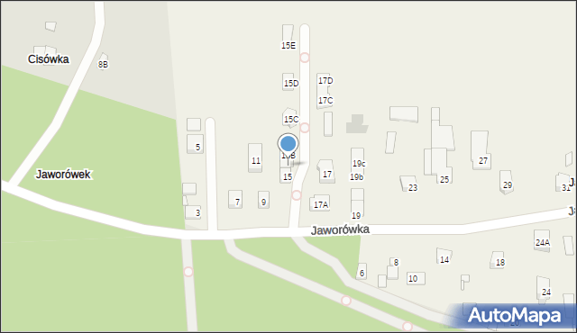 Nadma, Jaworówka, 15A, mapa Nadma