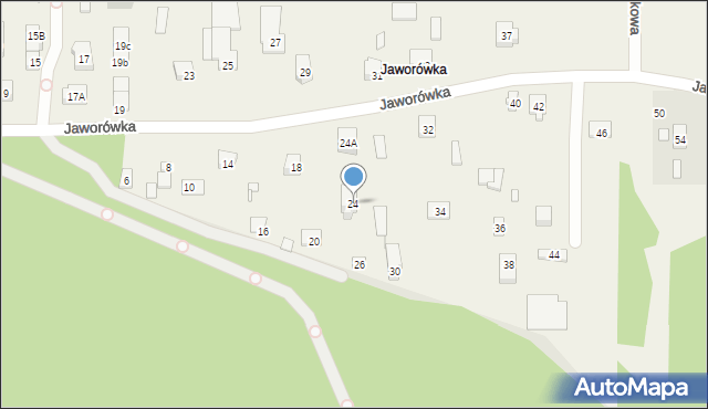 Nadma, Jaworówka, 24, mapa Nadma