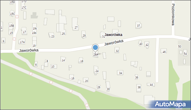 Nadma, Jaworówka, 24A, mapa Nadma