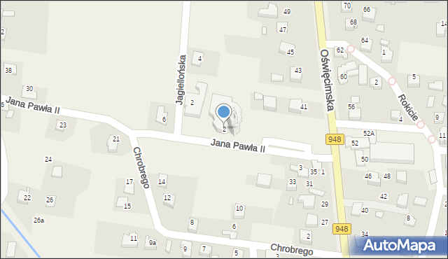 Nowa Wieś, Jana Pawła II, 2, mapa Nowa Wieś