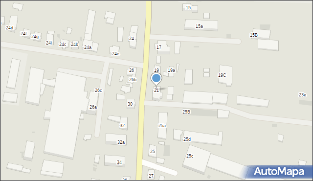 Nowe Miasto Lubawskie, Jagiellońska, 21, mapa Nowe Miasto Lubawskie