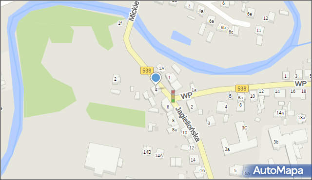 Nowe Miasto Lubawskie, Jagiellońska, 4, mapa Nowe Miasto Lubawskie