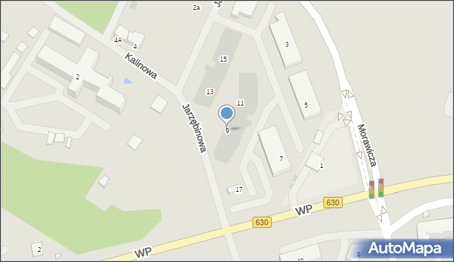 Nowy Dwór Mazowiecki, Jarzębinowa, 9, mapa Nowy Dwór Mazowiecki
