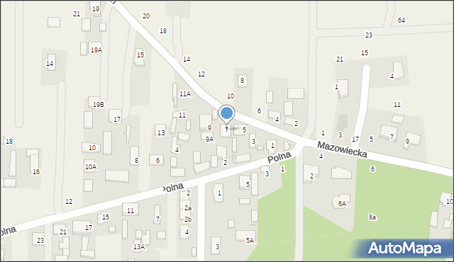 Nowy Kraszew, Jana Pawła II, 7, mapa Nowy Kraszew