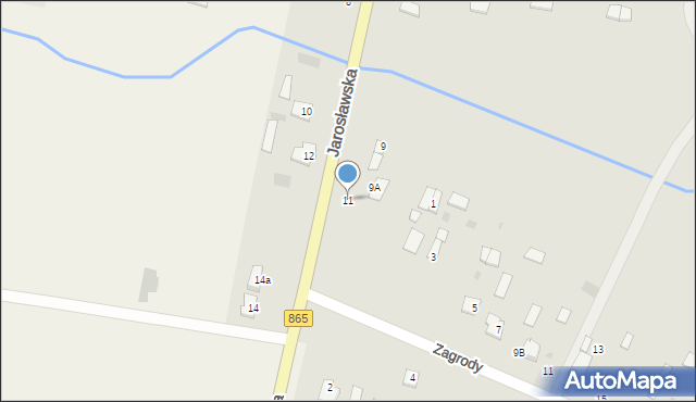 Oleszyce, Jarosławska, 11, mapa Oleszyce