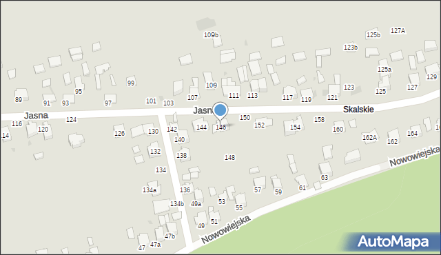 Olkusz, Jasna, 146, mapa Olkusz