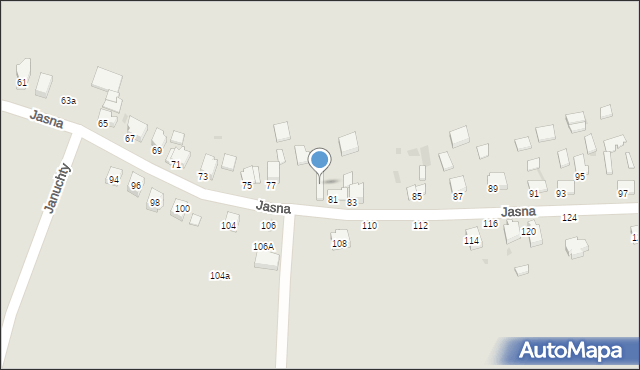 Olkusz, Jasna, 79, mapa Olkusz