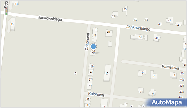 Ostrów Wielkopolski, Jankowskiego Tadeusza, dr., 36H, mapa Ostrów Wielkopolski