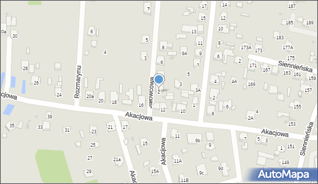 Ostrowiec Świętokrzyski, Jałowcowa, 2, mapa Ostrowiec Świętokrzyski