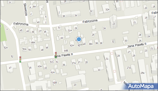 Piaseczno, Jana Pawła II, 42, mapa Piaseczno