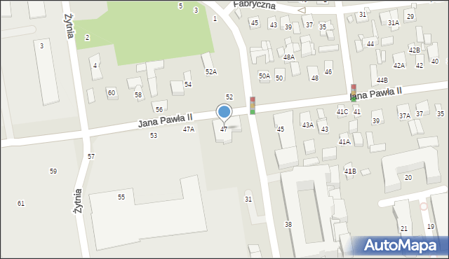 Piaseczno, Jana Pawła II, 47, mapa Piaseczno