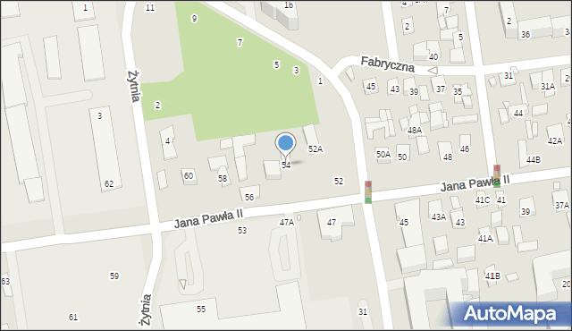Piaseczno, Jana Pawła II, 54, mapa Piaseczno