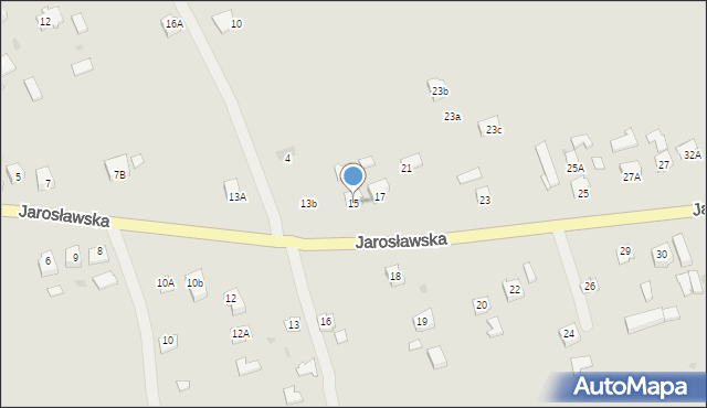 Pruchnik, Jarosławska, 15, mapa Pruchnik