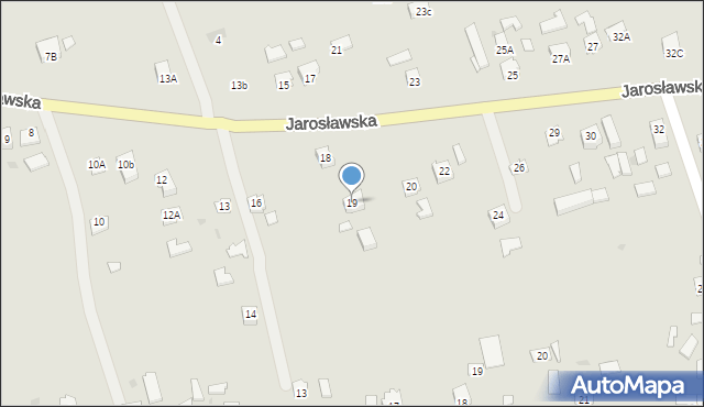 Pruchnik, Jarosławska, 19, mapa Pruchnik