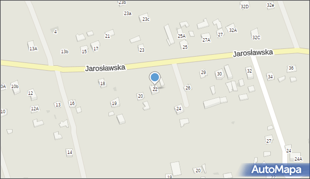 Pruchnik, Jarosławska, 22, mapa Pruchnik