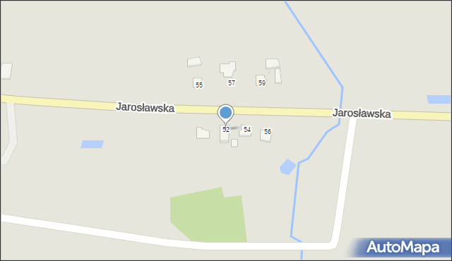 Pruchnik, Jarosławska, 52, mapa Pruchnik