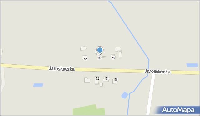 Pruchnik, Jarosławska, 57, mapa Pruchnik