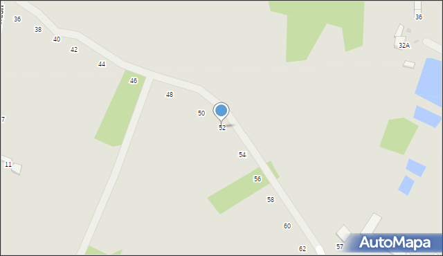 Radomsko, Jarzębinowa, 52, mapa Radomsko