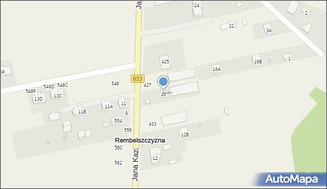 Rembelszczyzna, Jana Kazimierza, 16, mapa Rembelszczyzna