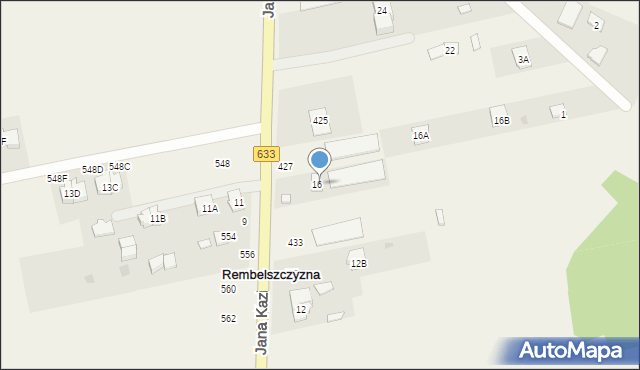 Rembelszczyzna, Jana Kazimierza, 429, mapa Rembelszczyzna