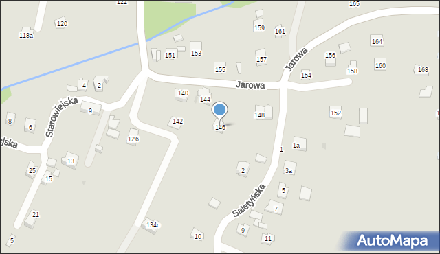 Rzeszów, Jarowa, 146, mapa Rzeszów