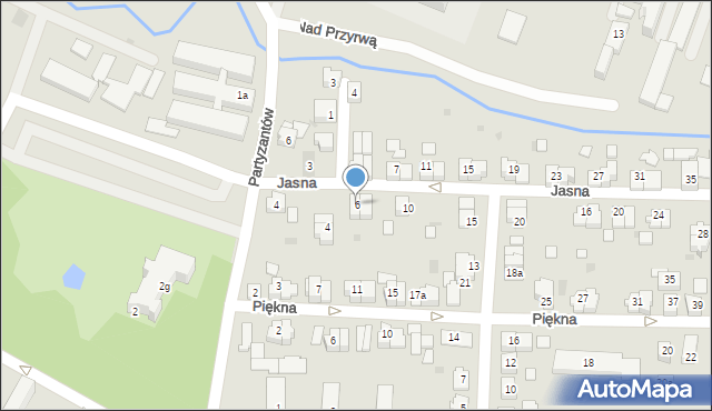 Rzeszów, Jasna, 6, mapa Rzeszów