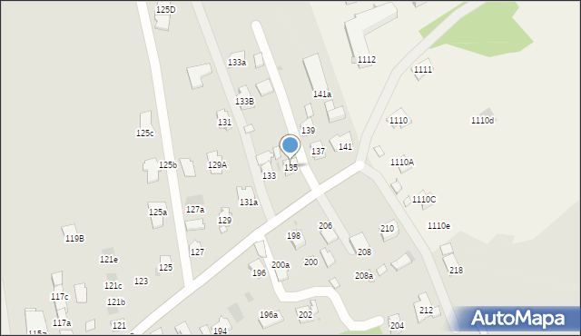 Rzeszów, Jana Olbrachta, 135, mapa Rzeszów