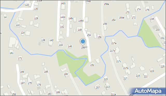 Rzeszów, Jana Olbrachta, 150, mapa Rzeszów