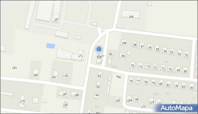 Sadowie, Jacentów, 62a, mapa Sadowie