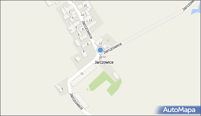 Ściborowice, Jarczowice, 10, mapa Ściborowice