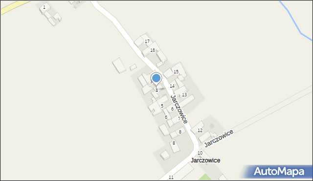 Ściborowice, Jarczowice, 4, mapa Ściborowice