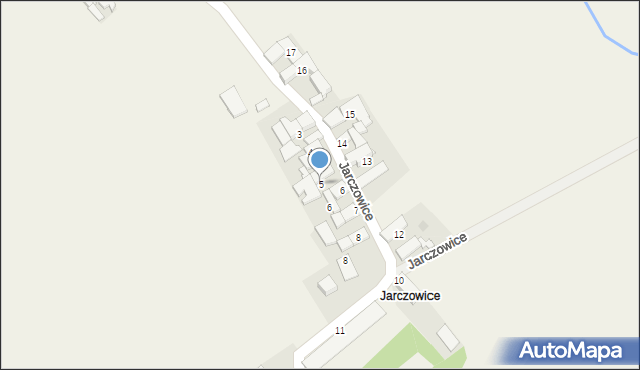 Ściborowice, Jarczowice, 5, mapa Ściborowice