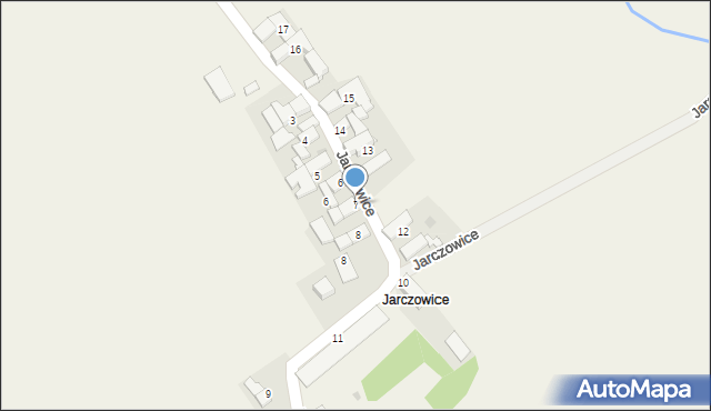 Ściborowice, Jarczowice, 7, mapa Ściborowice