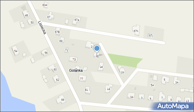 Stare Miasto, Janowicka, 1g, mapa Stare Miasto