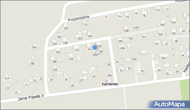 Stary Sącz, Jana Pawła II, 45A, mapa Stary Sącz