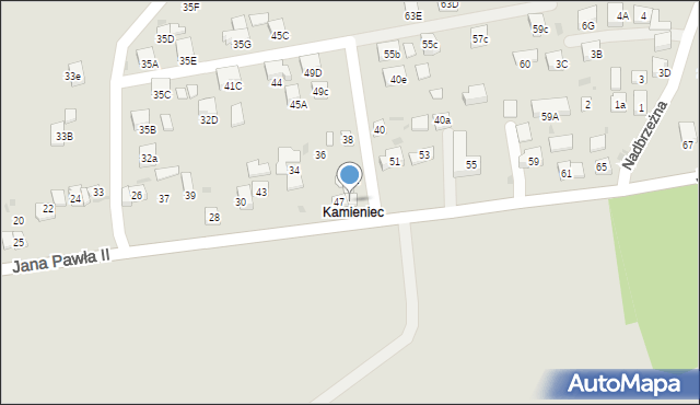 Stary Sącz, Jana Pawła II, 49, mapa Stary Sącz