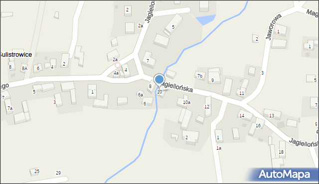 Sulistrowice, Jagiellońska, 10, mapa Sulistrowice