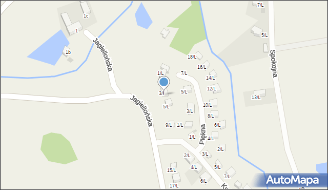 Sulistrowice, Jagiellońska, 3l, mapa Sulistrowice