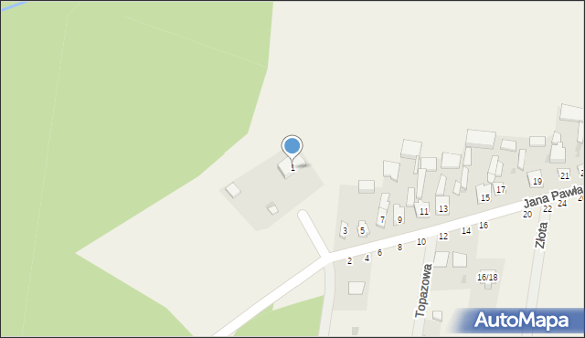 Swolszewice Duże, Jana Pawła II, 1, mapa Swolszewice Duże