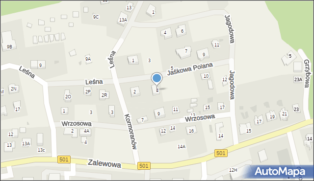 Sztutowo, Jaśkowa Polana, 4, mapa Sztutowo
