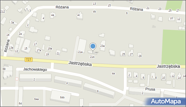 Szydłowiec, Jastrzębska, 23, mapa Szydłowiec