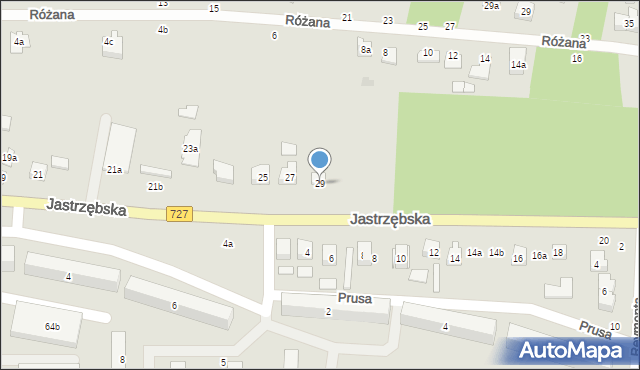 Szydłowiec, Jastrzębska, 29, mapa Szydłowiec